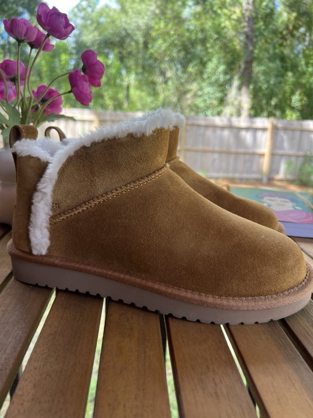 Koolaburra by UGG Koola Ultra Mini Chestnut Boots Women’s 7 - Picture 2 of 12